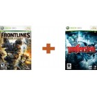 Боевик / Action  Комплект Frontlines: Fuel of War + Wolfenstein Xbox 360, русская версия