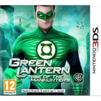 Боевик / Action  Green Lantern: Rise of the Manhunters [3DS, английская версия]