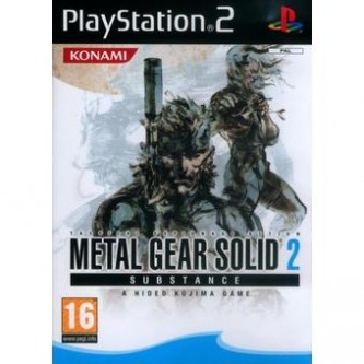 Боевик / Action  Metal Gear Solid 2 Substance [PS2, английская версия]