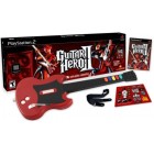 Музыкальные / Music  Guitar Hero (1 & 2) (2 Игры + Гитара) [PS2]