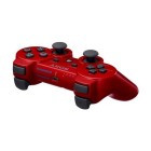 Джойстики для Playstation 3  PS3: Контроллер игровой беспроводной красный