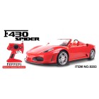Лицензионные радиоупрляемые модели MJX  Машина MJX Ferrari Spider 1:10