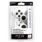 Джойстики для Playstation 3  PS3: Контроллер игровой беспроводной белый (Dualshock Wireless Controller White: CECH-ZC2RLW: SCEE)