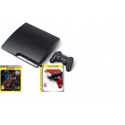   Комплект «Sony PS3 (320 GB) (CECH-3008B)» + игра «God of War 3 (Platinum)» + игра «Gran Turismo 5 (Platinum)»