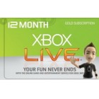 Подписка для Xbox 360  Xbox LIVE: Карта подписки 12 (+2) месяцев (52M-00122)