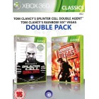 Боевик / Action  Tom Clancy's Splinter Cell Double Agent & Tom Clancy's Rainbow Six Vegas Double Pack [Xbox 360, англ.]