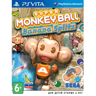 Детские Игры / Kids Games  Super Monkey Ball Banana Splitz [PS Vita, русская документация]