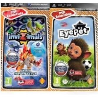 Детские / Kids  Комплект «EyePet (Essentials) [PSP, русская версия]» + «Invizimals [PSP, русская версия](Essentials)