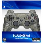 Джойстики для Playstation 3  PS3: Контроллер игровой беспроводной камуфляжный (Dualshock Wireless Controller Urban Camouflage Bli