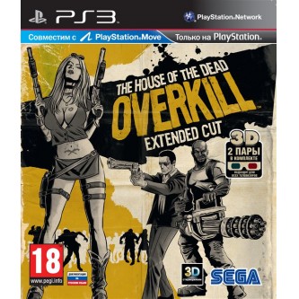 Шутеры и Стрелялки  House of the Dead Overkill Extended Cut (с поддержкой PS Move) [PS3, русская документация]