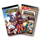 Гонки / Racing  Комплект «Pursuit Force» + «Pursuit Force: Extreme Justice» (Essentials) [PSP, русская документация]