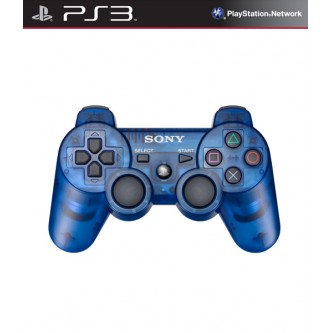 Джойстики для Playstation 3  PS3: Контроллер игровой беспроводной синий (Dualshock Wireless Controller Blue Blistered: CECHZC2E/M