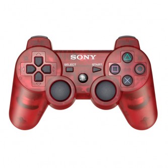 Джойстики для Playstation 3  PS3: Контроллер игровой беспроводной темно-красный (Dualshock Cont RUS Red Blister: CECH-ZC2E/DR BLR