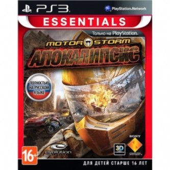 Гонки / Race  MotorStorm Апокалипсис (Essentials) (с поддержкой 3D) [PS3, русская версия]