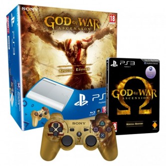  Комплект «Sony PS3 Super Slim (500 Gb) (CECH-4008C)» + игра «God of War: Восхождение»