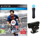 Спортивные игры  Комплект FIFA 13 (с поддержкой Move) [PS3, русская версия] + Камера PS Eye + Контроллер движений PS