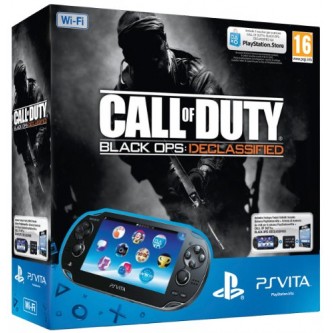 Консоль PS Vita  Комплект Sony PS Vita WiFi Black Rus (PCH-1008ZA01) + PSN код активации Call of Duty: Black Ops. Declassified