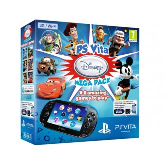 Консоль PS Vita  PS Vita: Комплект «PSN код активации 6 игр. Disney Mega Pack» + Карта памяти 8 Гб