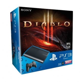   Комплект Sony PS3 Super Slim (500 Gb) (CECH-4008C) + игра Diablo III