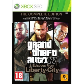 Боевик / Action  Grand Theft Auto IV Complete Edition [Xbox 360, английская версия]