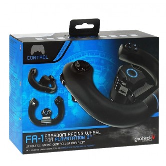 Руль для Playstation 3  PS3: Руль беспроводной FR-1 (Bluetooth Freedom Racing Wheel: Gioteck)