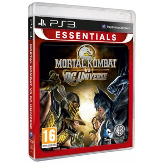Драки / Fighting  Mortal Kombat Vs. DC Universe (Essentials) [PS3, английская версия]