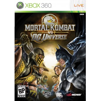 Драки / Fighting  Mortal Kombat Vs. DC Universe [Xbox360, английская версия]