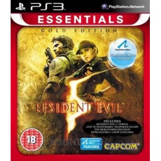 Игры для Move  Resident Evil 5 Gold (с поддержкой PS Move) (Essentials) [PS3, русская документация]