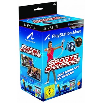 Спортивные игры  Комплект «Праздник Спорта [PS3, русская версия]» + Камера PS Eye + Контроллер движений PS Move