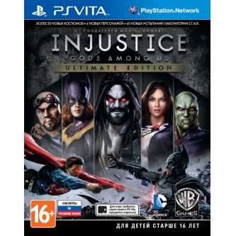 Драки / Fighting  Injustice: Gods Among Us Ultimate Edition [PS Vita, русские субтитры]