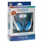PS3: Kidz Play Детская Игровая Стерео Гарнитура голубая (Kidz Play Stereo Gaming Headset: A4T)