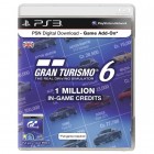 Gran Turismo 6. Игровая валюта (дополнение). Карта оплаты 1 млн. кредитов