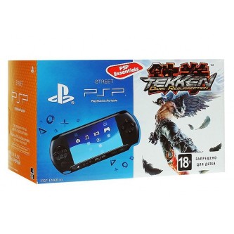  PSP   Sony PSP Slim Base Pack Black (PSP-E1008/Rus) +  Tekken: Dark Resurrection (Essentials)