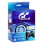   Комплект Gran Turismo 6 [PS3, русская версия] + Контроллер игровой беспроводной черный